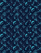 Chic Abstract Flowing Pattern Rug
