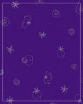 Whimsical Star Swirl Pattern Rug