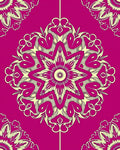 Radiant Eight Pointed Mandala Pattern Rug