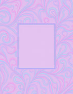 Pastel Swirls Textured Pattern Rug