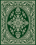 Ornate Floral And Scroll Work Design Rug