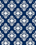 Classic Floral Geometric Pattern Rug