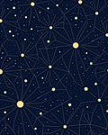 Geometric Starburst Blue Pattern Rug