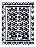 Intricate Classic Geometric Pattern Rug