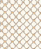 Abstract Humanoid Diamond Pattern Rug