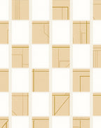 Geometric Line Art Patterned Rug