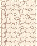 Textured Geometric Abstract Design Rug
