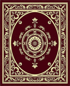 Ornate Floral Mandala Design Rug