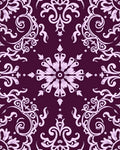 Intricate Floral Swirl Pattern Rug