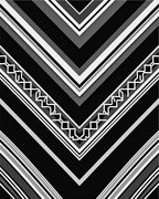 Bold Chevron Geometric Pattern Rug