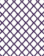 Chain Link Inspired Geometric Pattern Rug