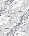 Abstract Floral Camouflage Pattern Rug