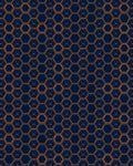 Geometric Honeycomb Pattern Rug