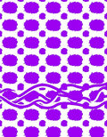 Purple Textured Cloud Pattern Rug