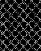 Abstract White Geometric Lattice Pattern Rug