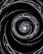 Abstract Swirl Galaxy Pattern Rug