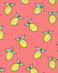Citrus Delight Lemon Pattern Rug