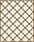 Classic Diamond Lattice Pattern Rug