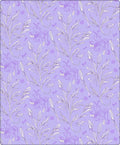 Delicate Floral Vine Lilac Pattern Rug