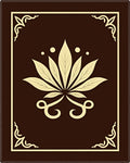 Elegant Floral Centerpiece Border Rug