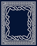 Classic Interlocking Border Design Rug