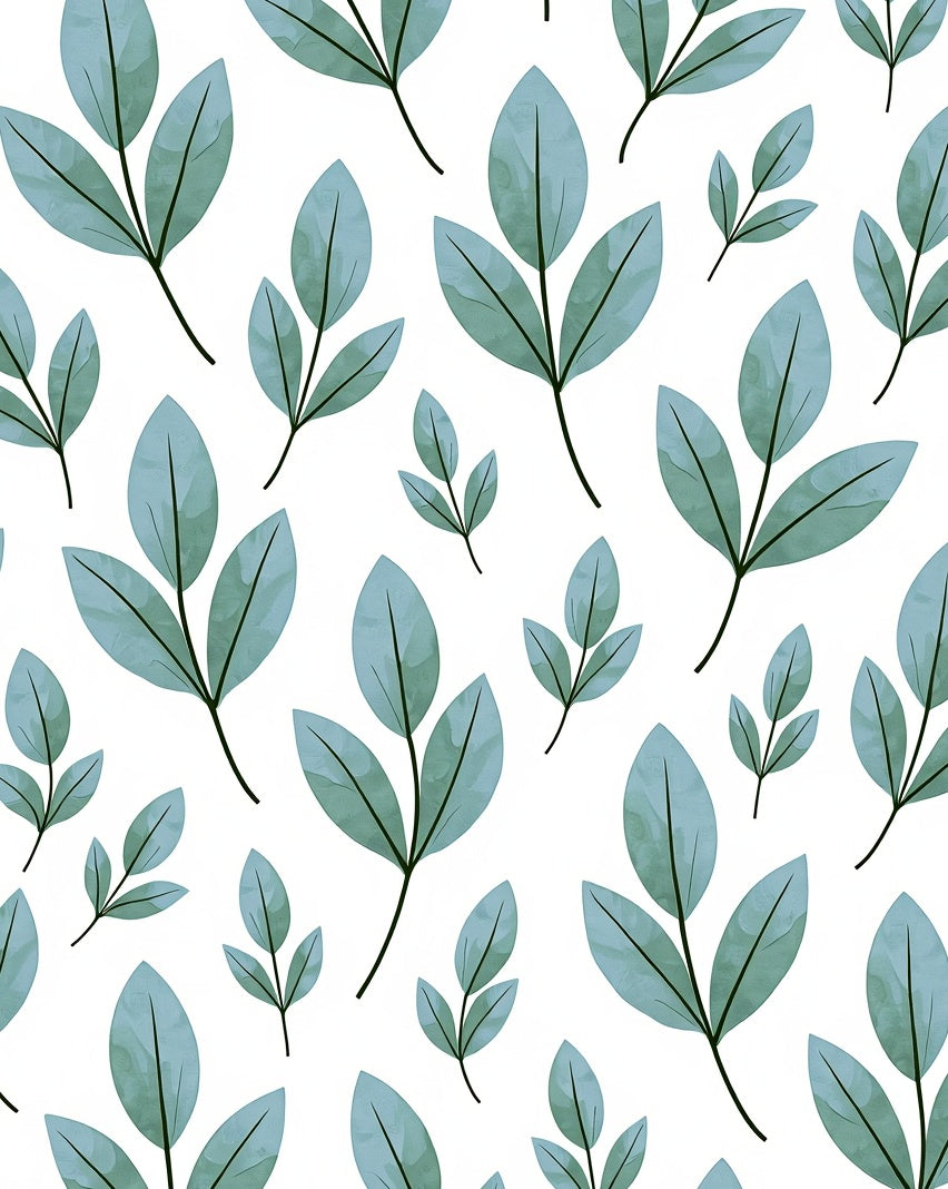 Nature Leaf Pattern Design Rug