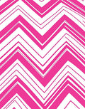Bold Pink Zagzag Stripes Rug