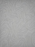 Abstract Swirl Line Contour Design Rug