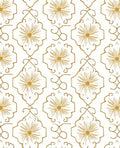Golden Sunburst medallion Pattern Rug