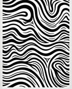 Bold Zebra Stripe Pattern Rug