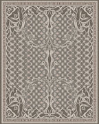 Ornate Floral Pattern With Subtle Accents Rug