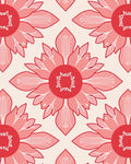 Floral Pattern In Pink and Cream Rug