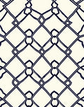 Classic Chain Link Overlay Design Rug