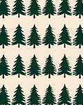 Evergreen Forest Repeat Trees Rug