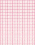 Subtle Pink Geometric Grid Pattern Rug
