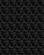Monochrome Abstract Fluid Print Rug