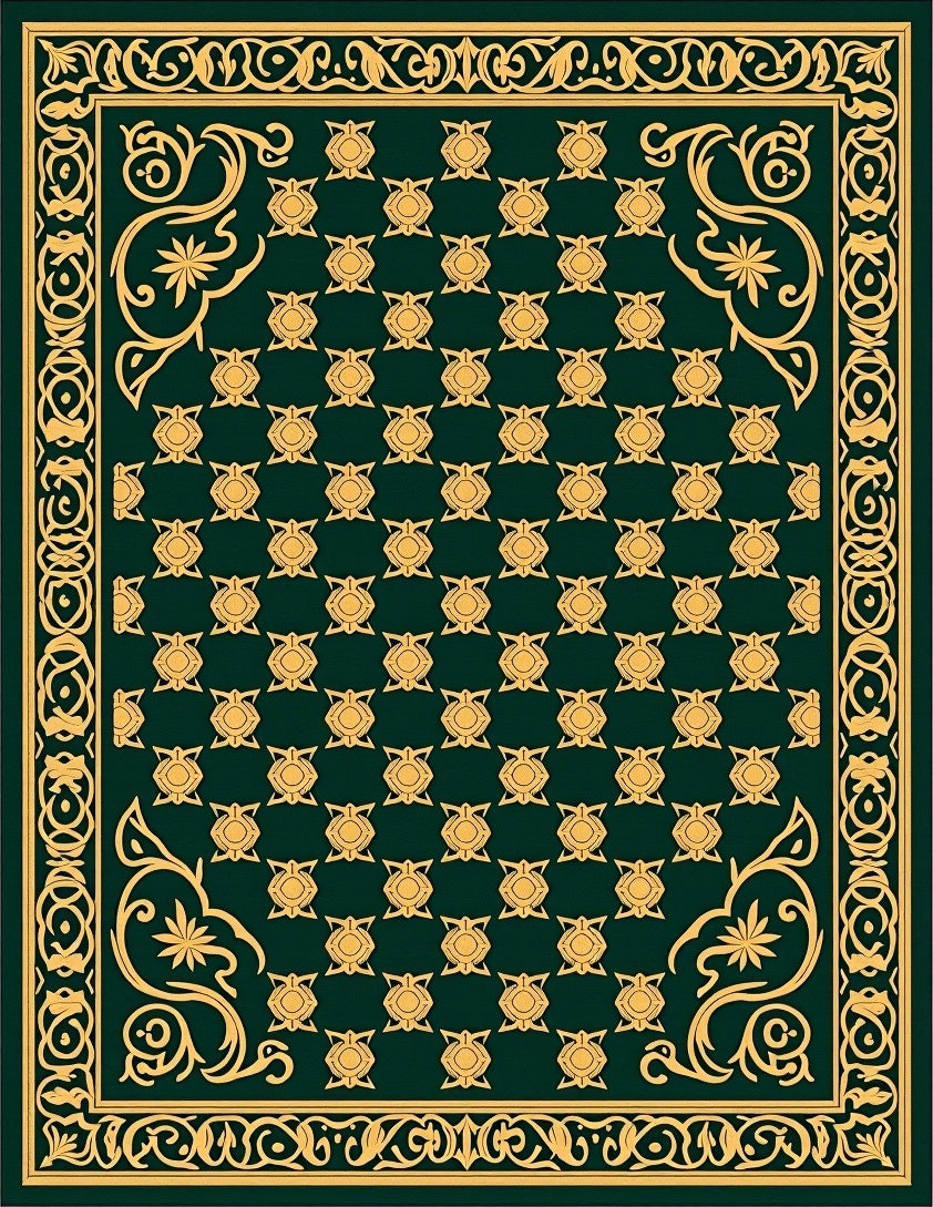 Grand Floral Vine Pattern Rug