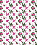 Vibrant Pink Hummingbird Floral Scatter Rug