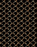 Golden Diamond Pattern Rug