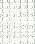 Abstract Geometric Irregular Stripes Rug