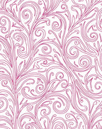 Ornate Vine Detailed Pattern Rug