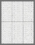 Minimalist Geometric Abstract Pattern Rug