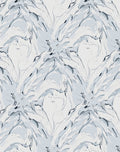 Abstract Swan And Wave Pattern Rug