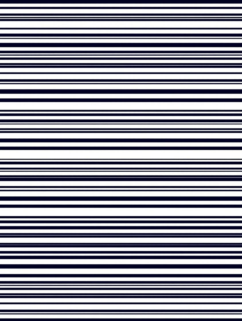 Classic Horizontal Line Pattern Rug
