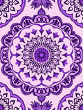 Purple Mandala Pattern Rug