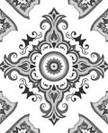 Classic Floral Motif Design Rug