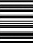 Bold Horizontal Strips Design Rug