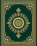 Ornate Floral Center medallion Border Rug