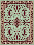 Ornate Floral Medallion Pattern Rug
