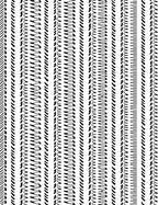Abstract Vertical Stripe Pattern Rug